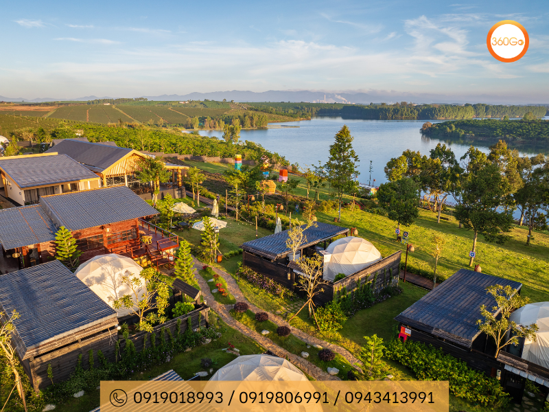 Trải nghiệm độc đáo tại Olala Glamping Bảo Lộc - Du lịch 360Go